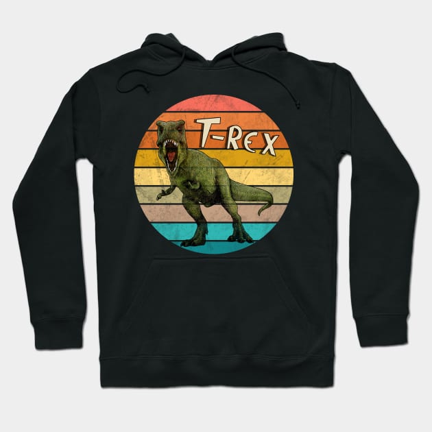 T-Rex Hoodie by valentinahramov